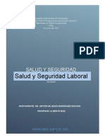 Salud y Seguridad Laboral: Régimen Jurídico en Venezuela