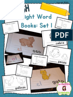 Sight Word Books: Set 1