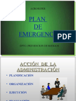 Plano de Emergencia