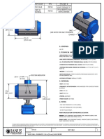 DS-613 - 75 Inch Pneumatic Ball Valve - Rev 3