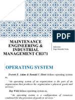 Operation and Production Management
