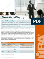 Technique Guide 3 Stakeholders List