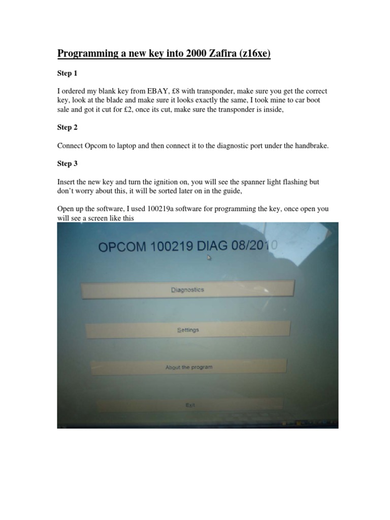Key Programming Part 1 | PDF