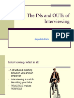 The Ins and Outs of Interviewing: Jagadish Nath
