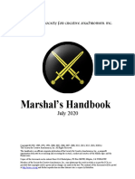 Marshal's Handbook: July 2020