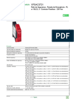 Relé de Segurança XPSAC3721