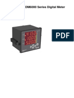 Easylogic Dm6000 Series Digital Meter: User Guide