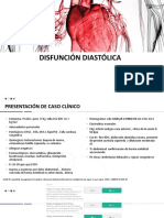 Disfunción diastólica anestesia
