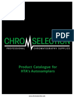 Product Catalogue for HTA’s Autosamplers