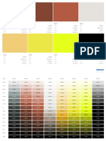 Color palette document