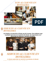 Servicio Al Cliente en Hoteleria