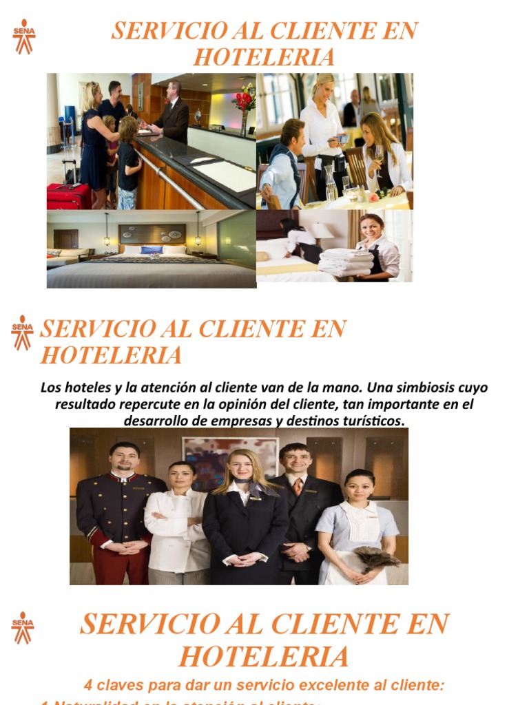 Servicio Al Cliente en Hoteleria | PDF | Hotel | Cliente