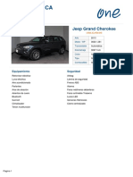 Ficha Tecnica Jeep Grand Cherokee