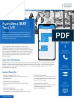 Agentless SMS Text IVR: How It Works?