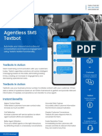 Agentless SMS Textbot: Textbots in Action