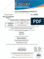 2018 Certificacion RETIE Varilla Cobre Macizo