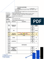 Plan de Auditoría Fecha