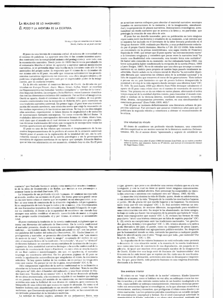 Onetti, El Ritual de La Impostura - Hugo Verani | PDF