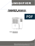 Dehumidifier: Model: WDK30AE7N WDK50AE7N