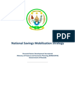 RWANDA National Savings Mobilization Strategy