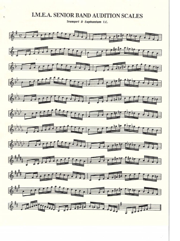 ILMEA Trumpet Scales12333 PDF