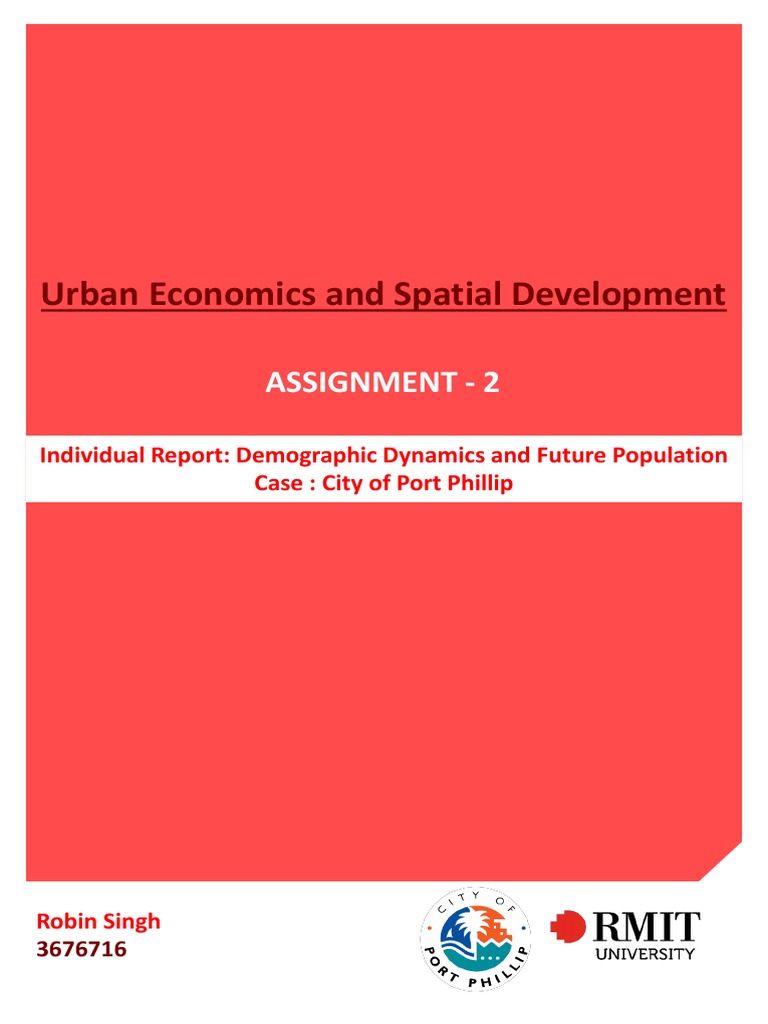 Urban Economics and Spatial Development Assignment 2 PDF