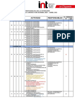 Cronograma de Actividades