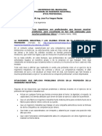 GUIA No. 4 - DILEMAS ETICOS EN LA INGENIERIA INDUSTRIAL