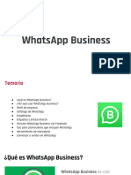 Guía completa de WhatsApp Business