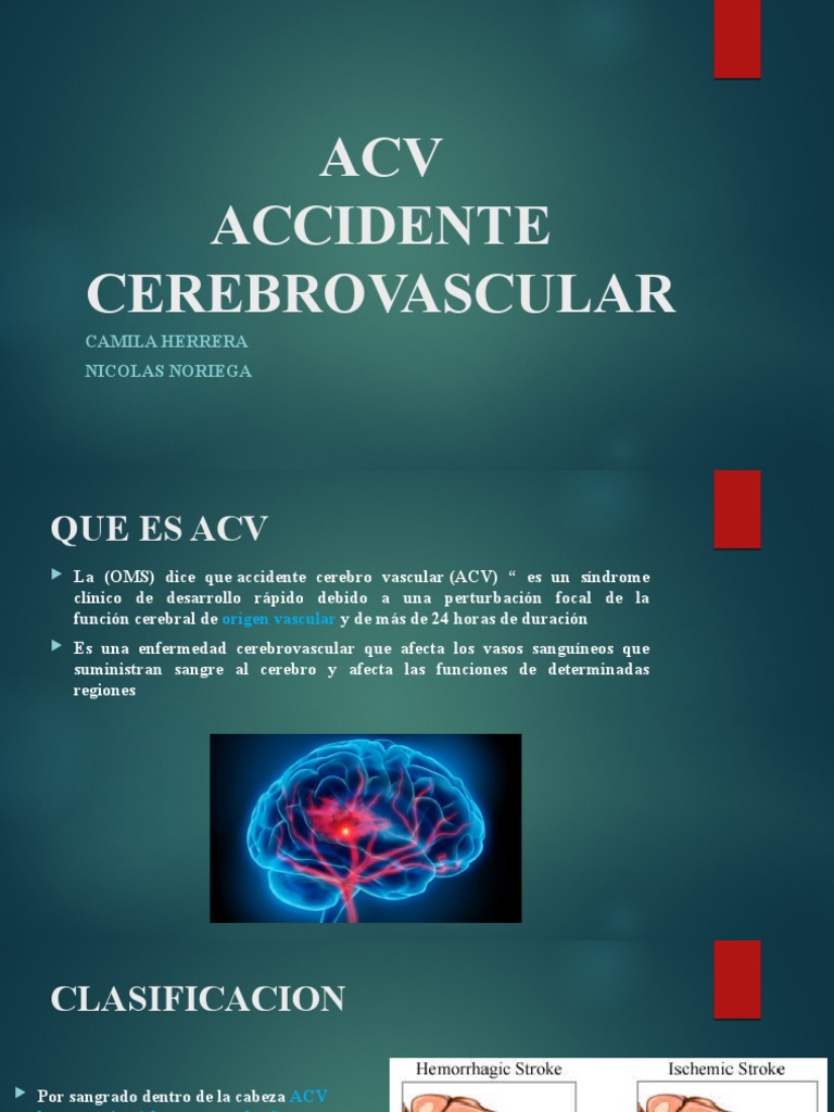 Tipos y Tratamientos de ACV | PDF
