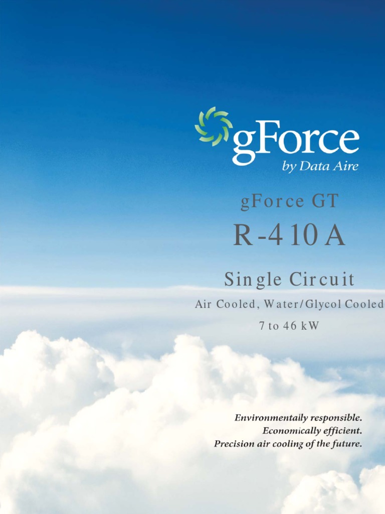 gForce GT Precision Cooling Units | PDF | Heat Exchanger | Electric Motor