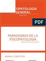 Psicopatología General - Paradigmas