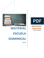 Escuela Domincal 2019 1-3
