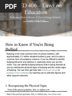 MAED 406 - Laws On Education