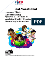 Technical-Vocational Education: Dressmaking