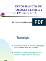 Conceptos Basicos de Toxicologia Clinica y de Emergencia