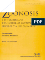 Zoonosis y Enfermedades Transmisibles Comunes Al Hombre y A Los Animales Parasitosis