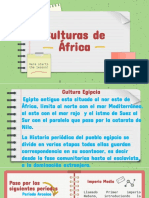 Culturas Africanas: La Cultura Egipcia