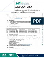 Convocatoria Del Torneo de Ajedrez Blitz Inter Universitario 14 de Agosto Del 2021