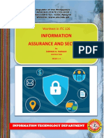 Information Assurance and Security Course Overview