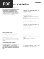 Learn JQuery - Learn JQuery - Introduction Cheatsheet - Codecademy