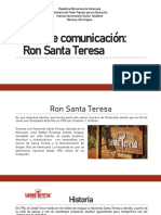 Plan de Comunicación: Ron Santa Teresa.