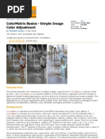 ColorMatrix Basics - Simple Image Color Adjustment - CodeProject