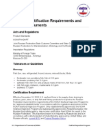 Russia - Certification Requirements and Related Documents