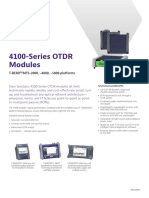 4100-Series OTDR Modules: T-BERD®/MTS-2000, - 4000, - 5800 Platforms