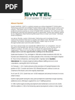 Syntel Info Companies Economies