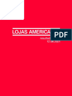 Press Release Do Resultado Da Lojas Americanas Do 2t21