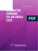 Kecamatan Sumbang Dalam Angka 2020