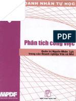 Doanh nhân tự học - Phân tích công việc