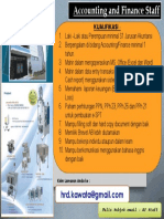 Akunting Keuangan S1 Minimal 1 Tahun Mahir Excel Word